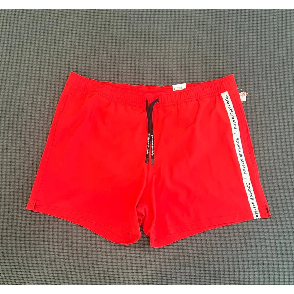 Mens Shorts | NWT Sports Illustrated Dri Fit Shorts | Size L - Picture 2 of 7